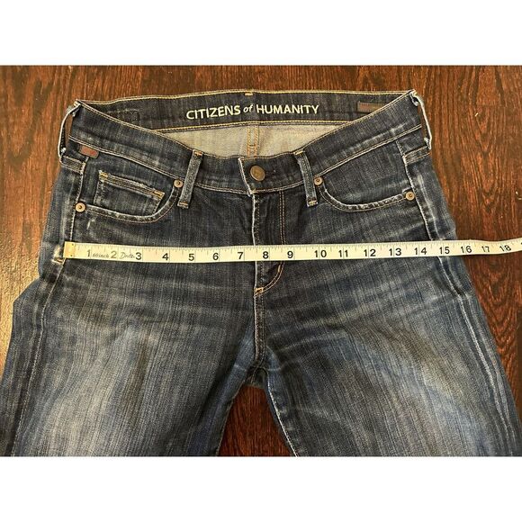 Citizens of Humanity Elson Medium Rise Straight Leg Jeans Size 26 - Picture 9 of 13